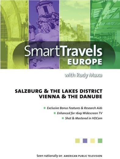 Smart Travels Europe With Rudy Maxa: Salzburg & Lakes District / Vienna & Danube | Travel Guide DVD for European Adventures & Cultural Exploration