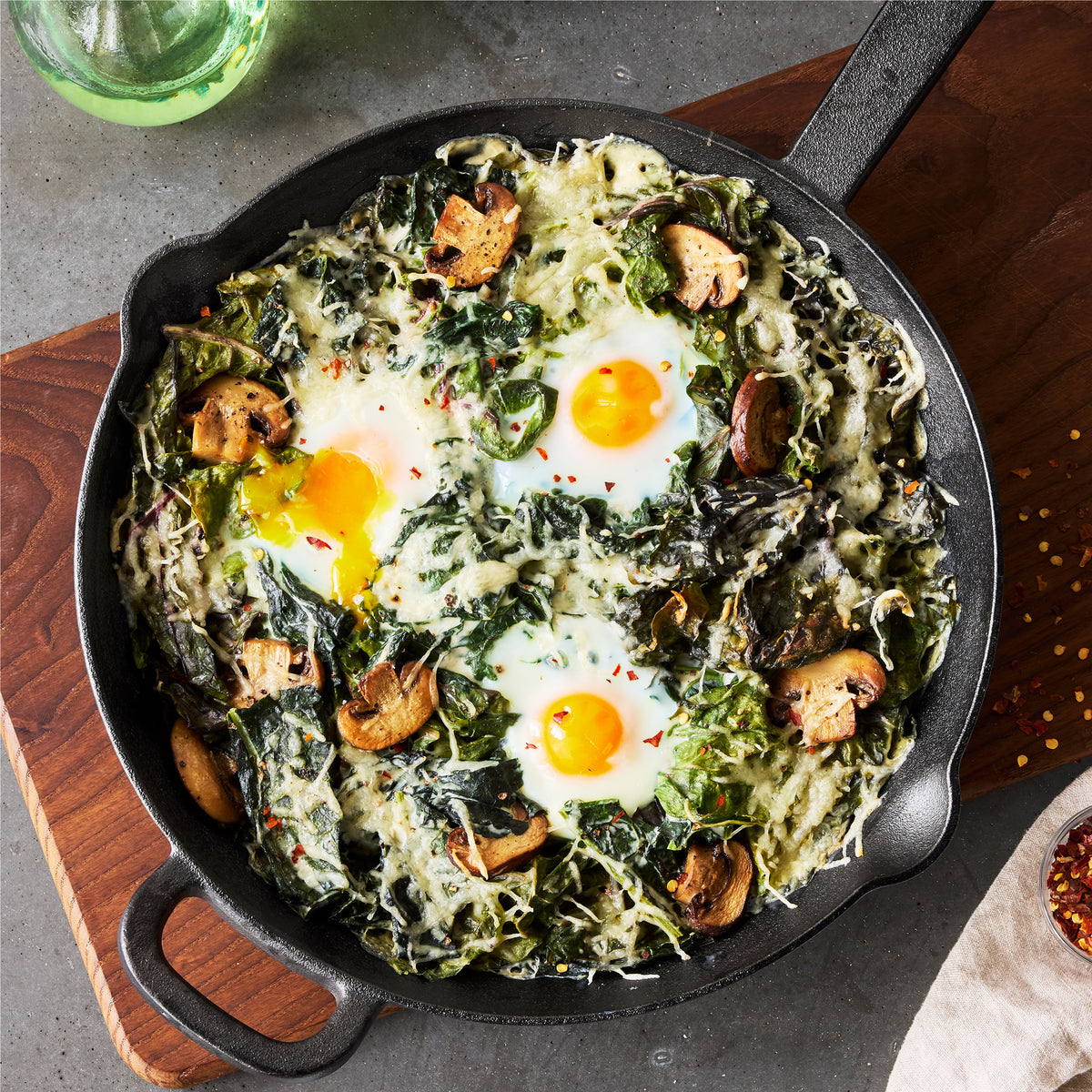 Bobby Flay by GreenPan 12-Inch Nonstick Cast Iron Skillet - Perfect for Searing, Frying & Baking - Ideal for Home Kitchen & Professional Chefs