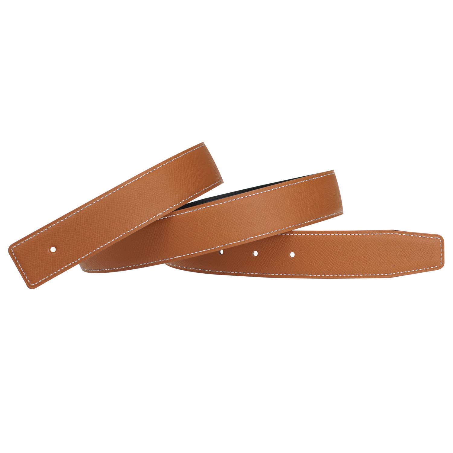 UzHot H Full Grain Cow Leather Belts - 32mm Wide Replacement Belt Strap Without Buckle for Men & Women | Durable Fashion Accessory for Casual, Office & Formal Wear