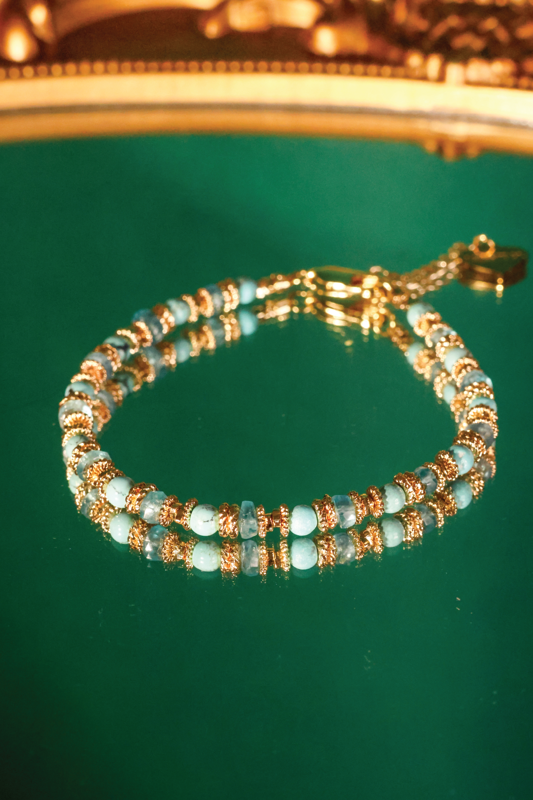 Alei Petite Sky Turquoise Bracelet for Women - Dainty Boho Jewelry for Everyday Wear & Special Occasions