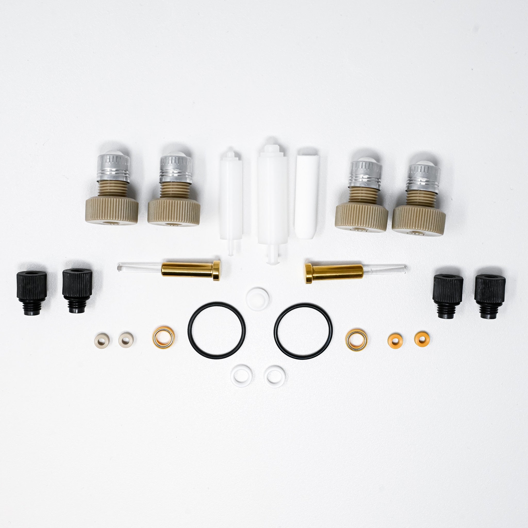 PEEK LD Class Pump Maintenance Kit (12mL & 36mL) - Preventative Replacement Parts for Industrial Fluid Systems | Ideal for Medical, Laboratory & Manufacturing Equipment