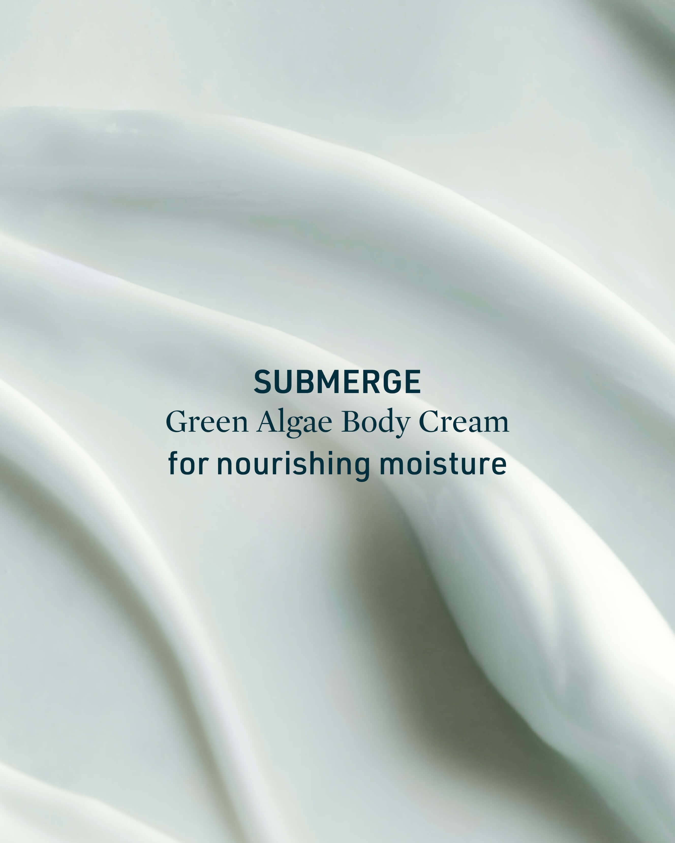 Submerge Green Algae Body Cream - Hydrating & Nourishing Moisturizer for Dry Skin | Anti-Aging & Skin Repair | Perfect for Daily Use & Spa Treatments