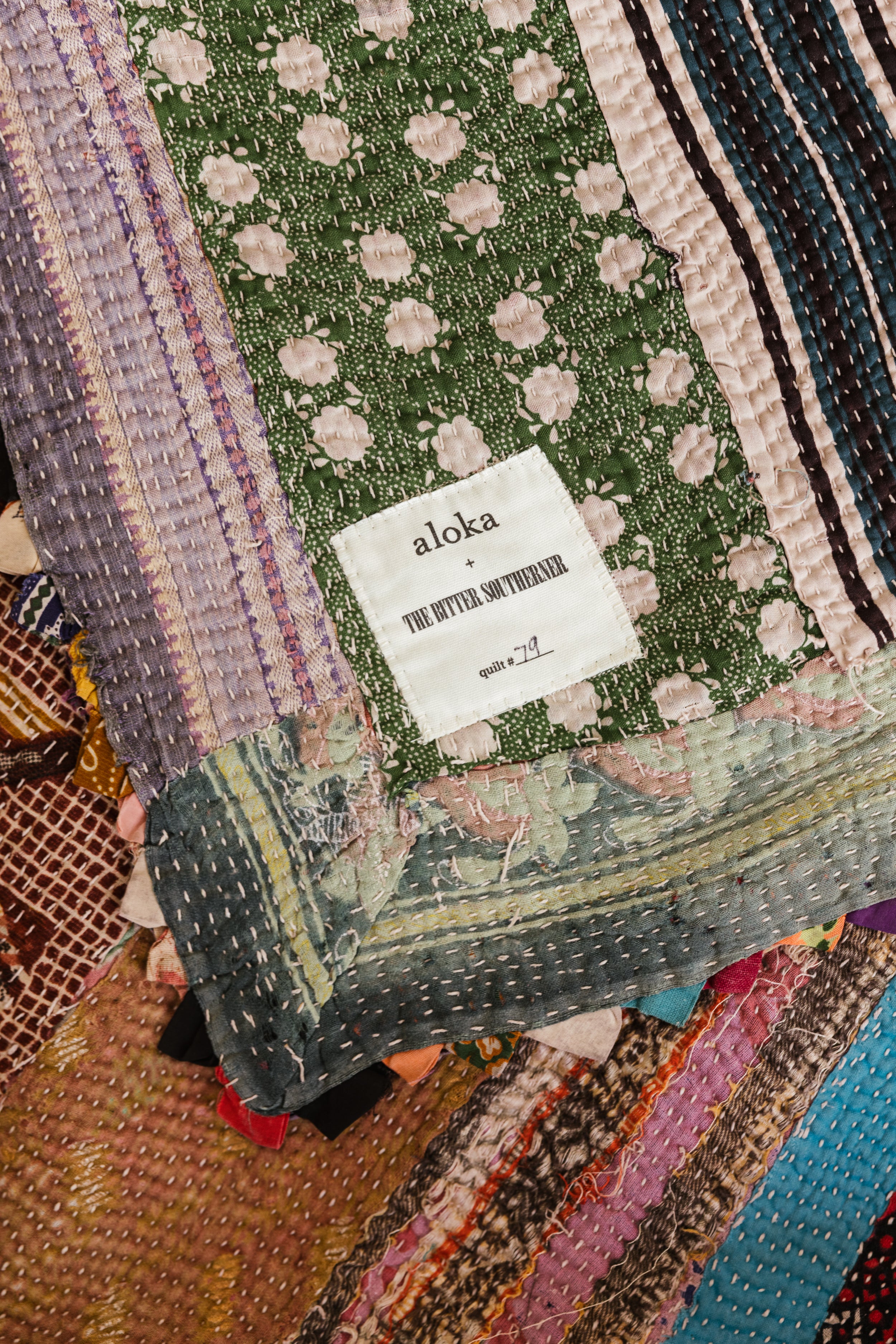Aloka + BS Quilt #79 - Premium Cotton Bedspread for Cozy Home Decor | Perfect for Bedroom, Living Room & Guest Room Comfort