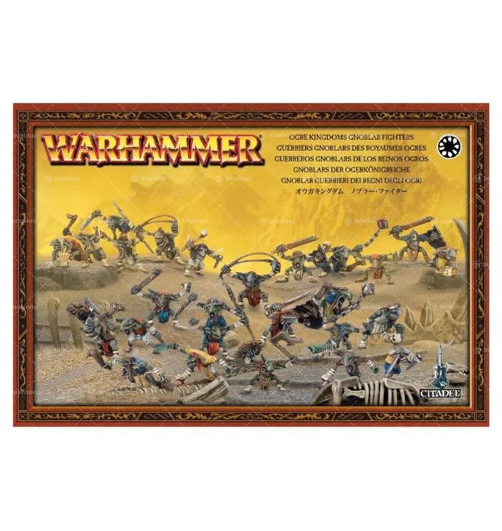 Games Workshop Ogre Kingdoms: Gnoblar Fighters Miniature Set (2011) - Perfect for Warhammer Fantasy Battles & Tabletop Wargaming