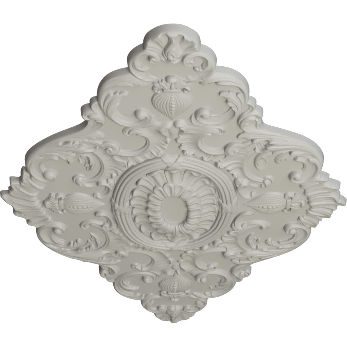 Ekena Millwork CM42X28ASPCF Ashford Ceiling Medallion - 42.75