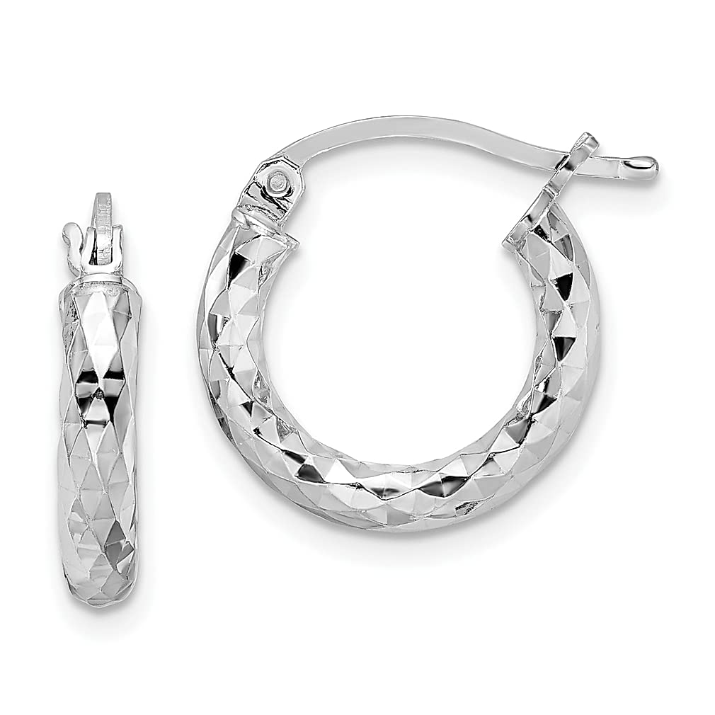 925 Sterling Silver 3mm Hoop Earrings for Women - Classic Round Ear Hoops Set, Hypoallergenic Fine Jewelry - Perfect Gift for Her, Birthday, Anniversary & Everyday Wear