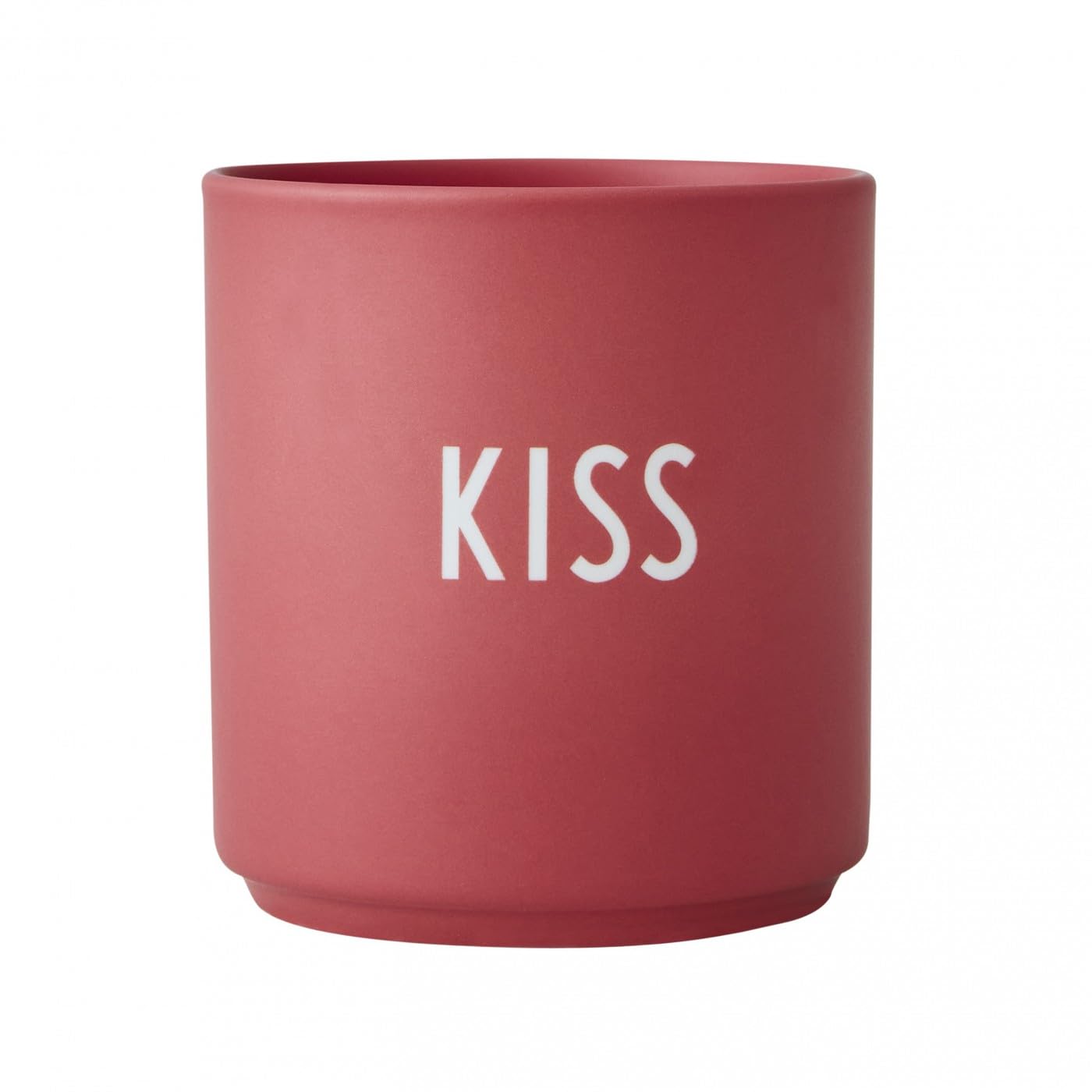 Design Letters Favourite 11oz Ceramic Coffee Mug - Engraved Tea Cup for Women, Her | Porcelain Latte Cup with Danish Design | Perfect Gift for Coffee & Tea Lovers | Ideal for Home, Office & Cafe Use