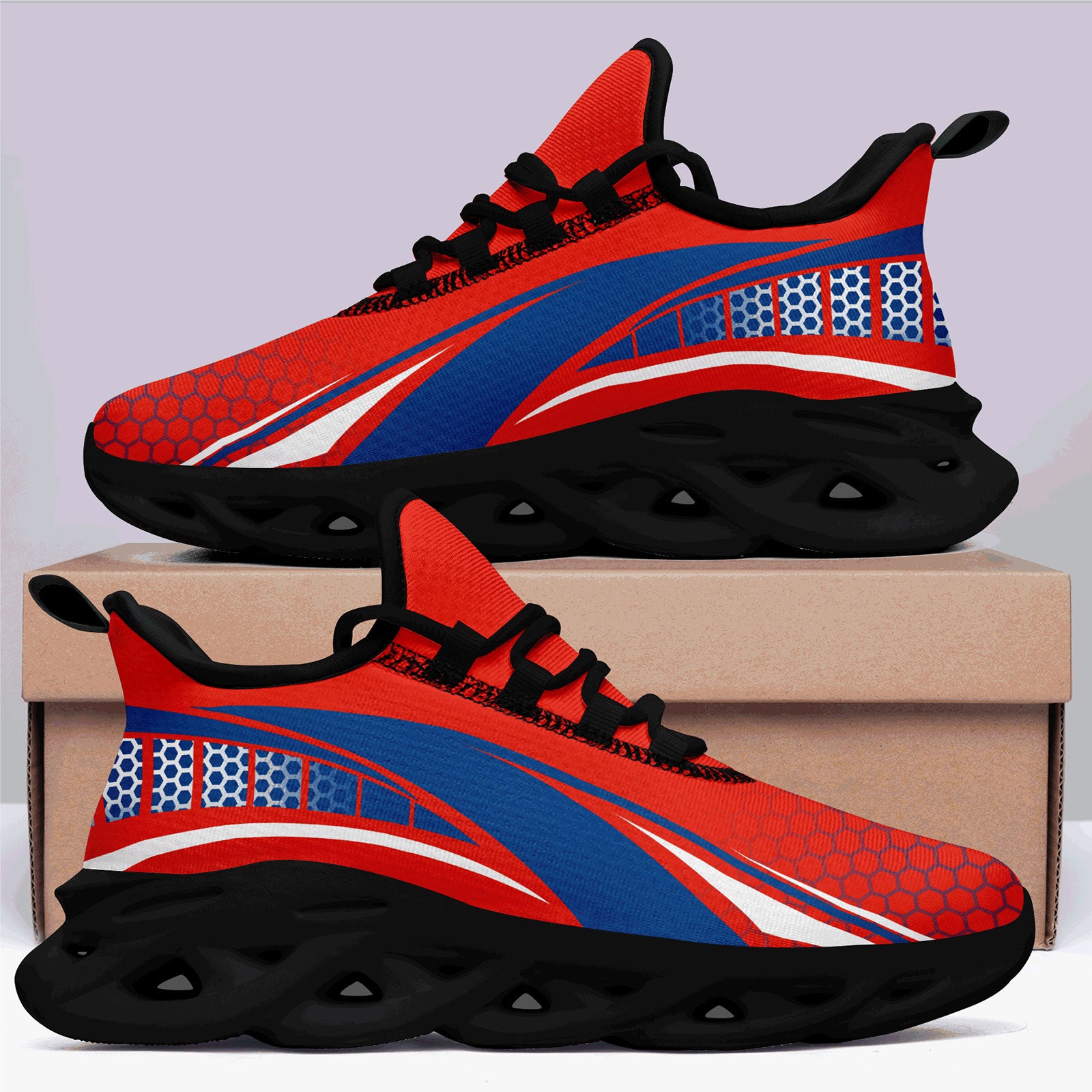 Custom Maxsoul Personalized Sneakers - Breathable Lightweight Running Shoes for Men & Women (Model FN003 E025022) - Perfect for Jogging, Gym Workouts & Casual Wear