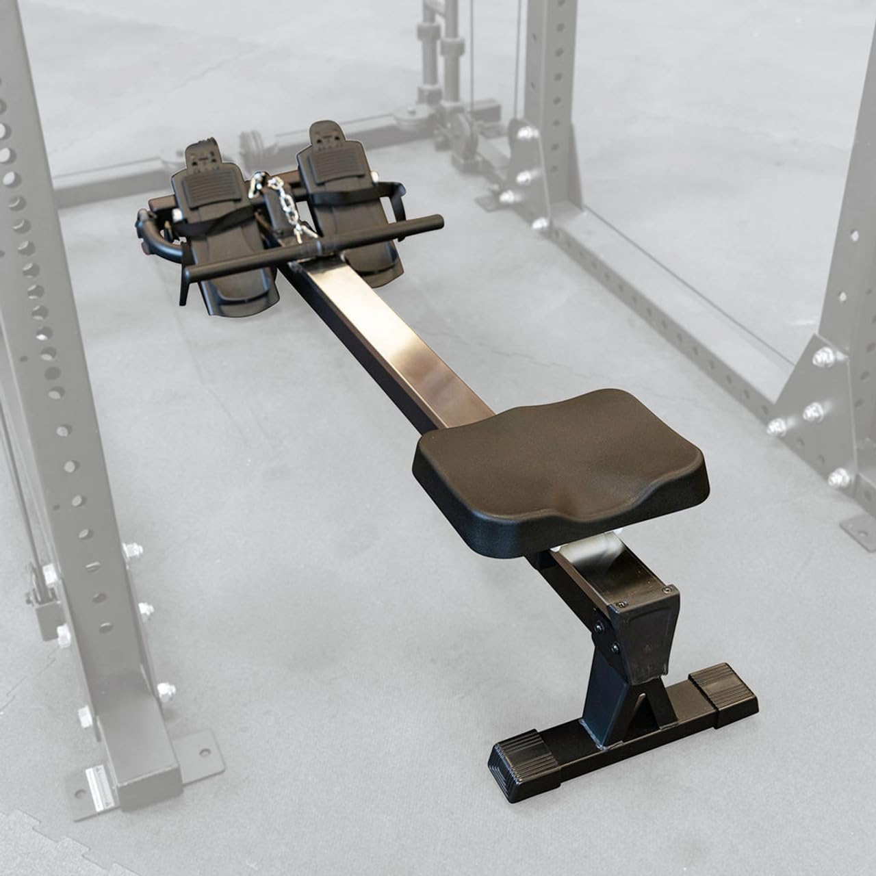 Body-Solid Rower Attachment for Home Gyms - Low-Impact Cardio Workout Equipment for Cable Machines, Pulleys & Power Racks | Perfect for Home Fitness, Full-Body Training & Joint-Friendly Exercise