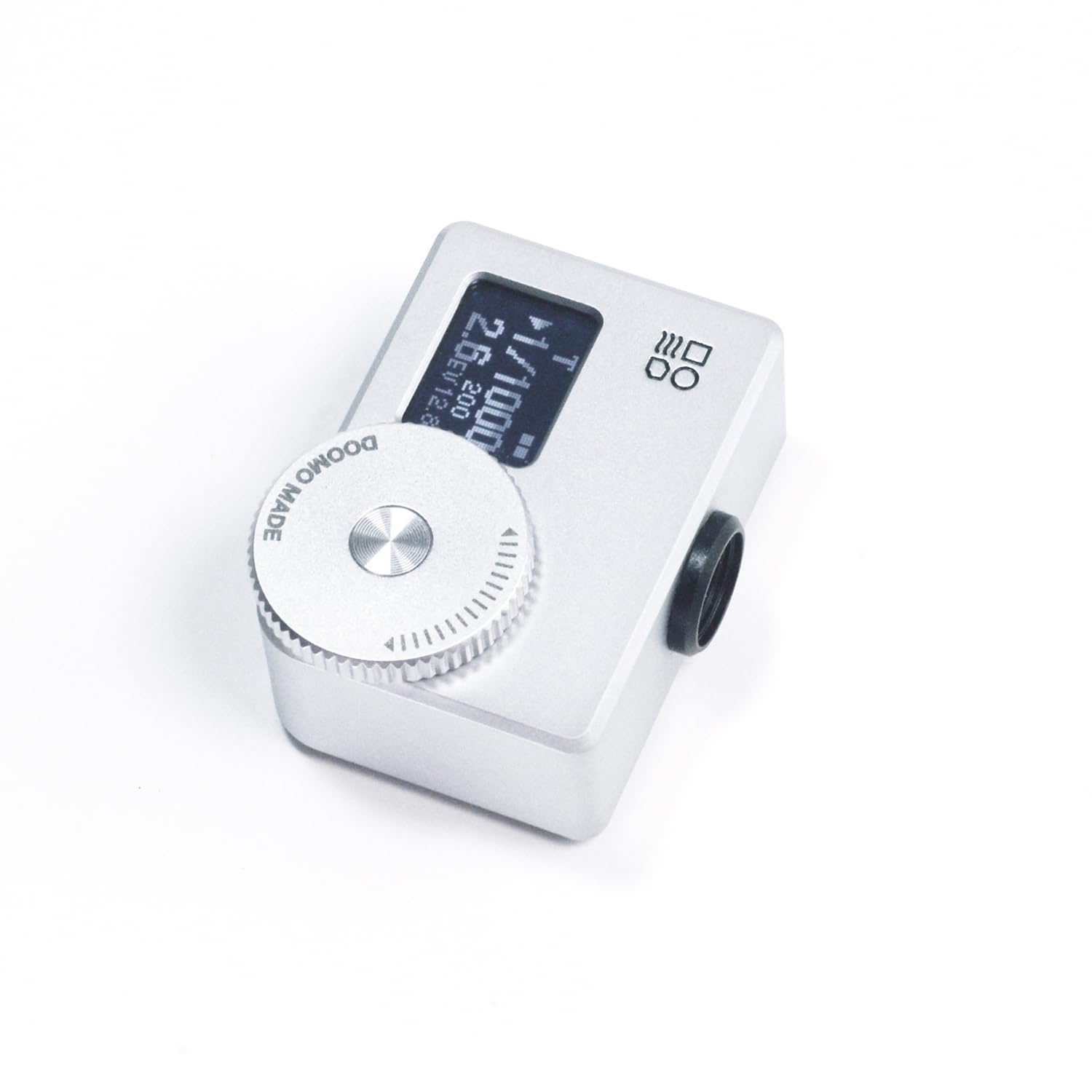 OLED Light Meter S - New Screen Design, Real-Time & One-Button Metering for Vintage Cameras (Black) - Perfect for Film Photography, Analog Camera Enthusiasts & Light Measurement