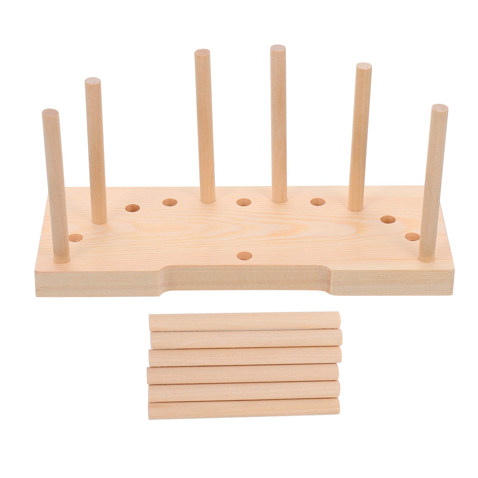 1 Set Wooden Ribbon Bow Maker Tool - DIY Wreath Bow Making Kit with Instructions - Perfect for Holiday Decorations, Gift Wrapping & Craft Projects