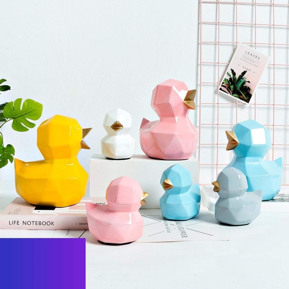 Abstract Chicken Sculpture Statue - Nordic Animal Figurine, Resin Home Decor, Creative Art Ornament for Living Room, Office & Garden Decoration