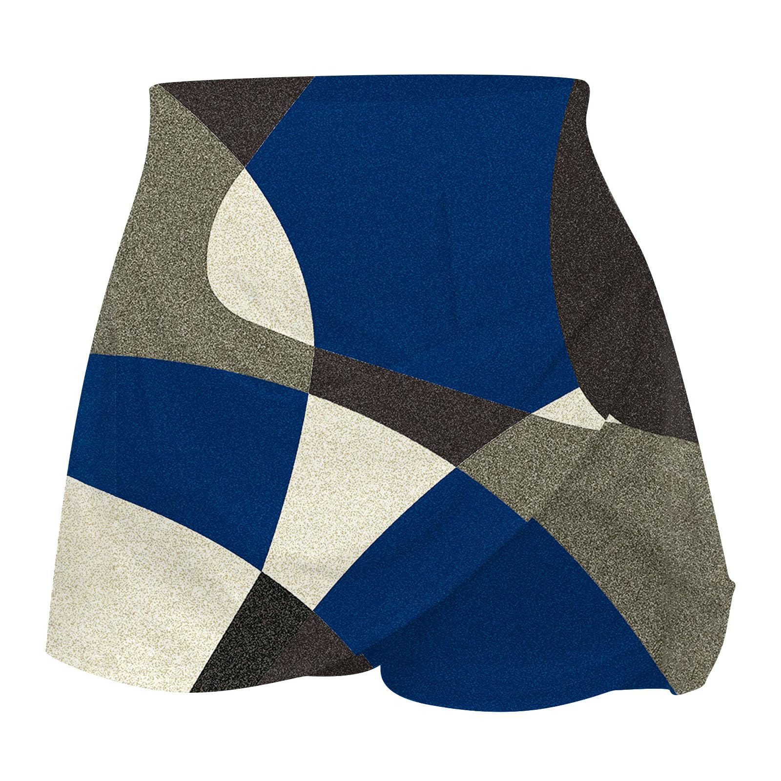Women's Athletic Skort - Color Block Golf & Tennis Shorts for Summer