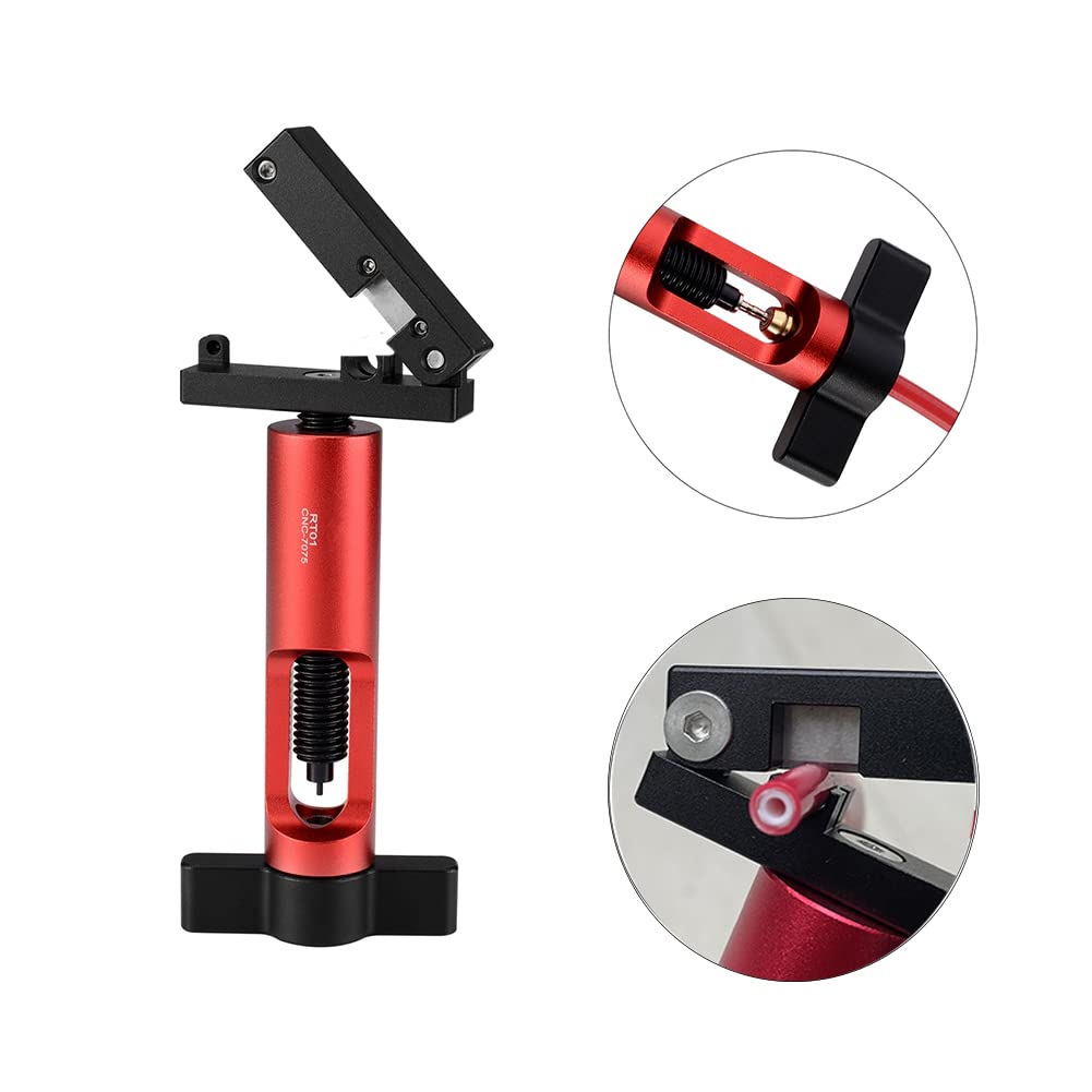 BESNIN 2 in 1 Bike Hydraulic Hose Cutter and Needle Insertion Tool - Upgraded Fitting Insert Tool for Brake Lines & Cables | Perfect for Bicycle Repair & Maintenance