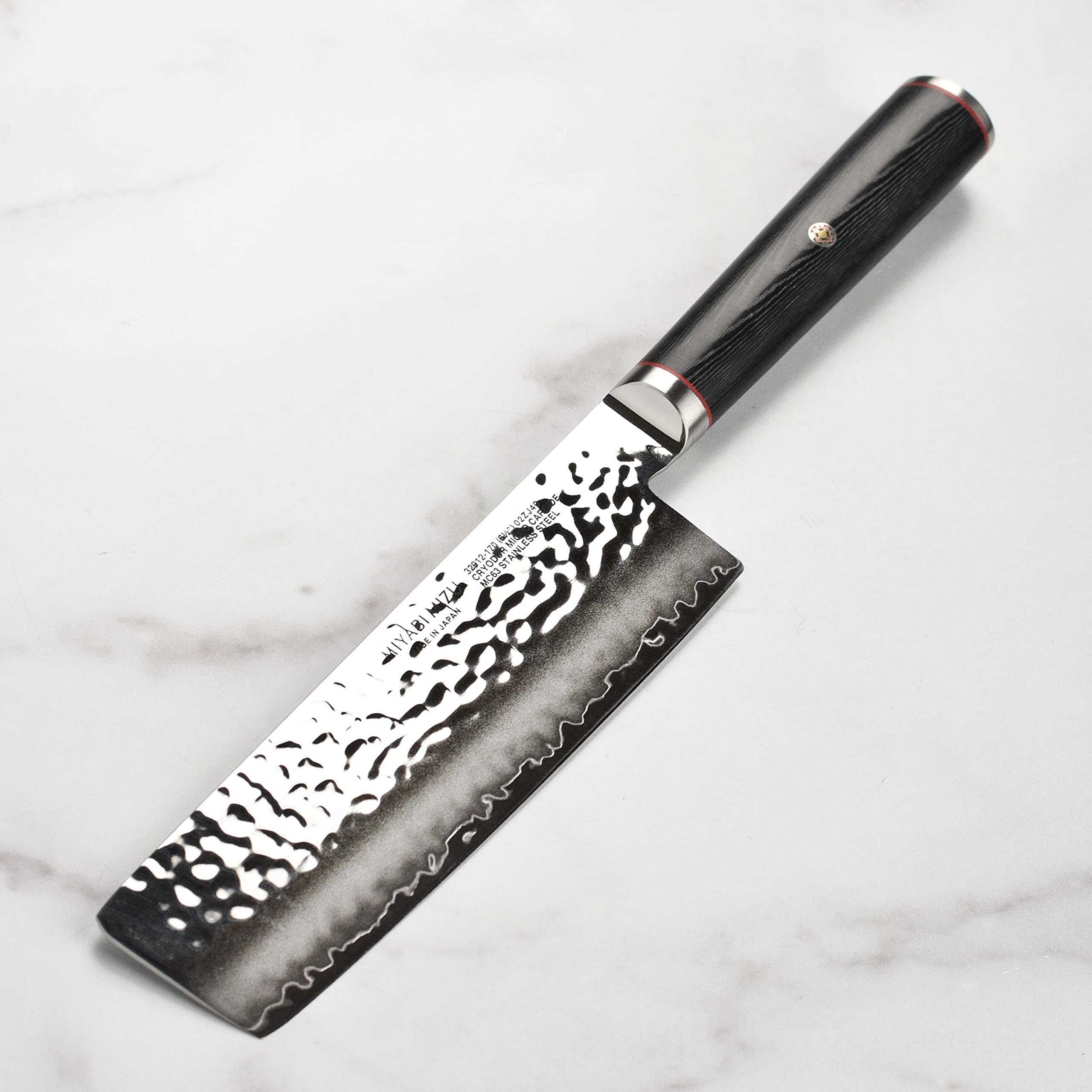 Miyabi Mizu SG2 6.5-inch Nakiri Knife - Japanese Vegetable Knife with VG-10 Steel Core - Perfect for Slicing, Dicing, and Chopping Vegetables - Ideal for Home Chefs and Professional Kitchens