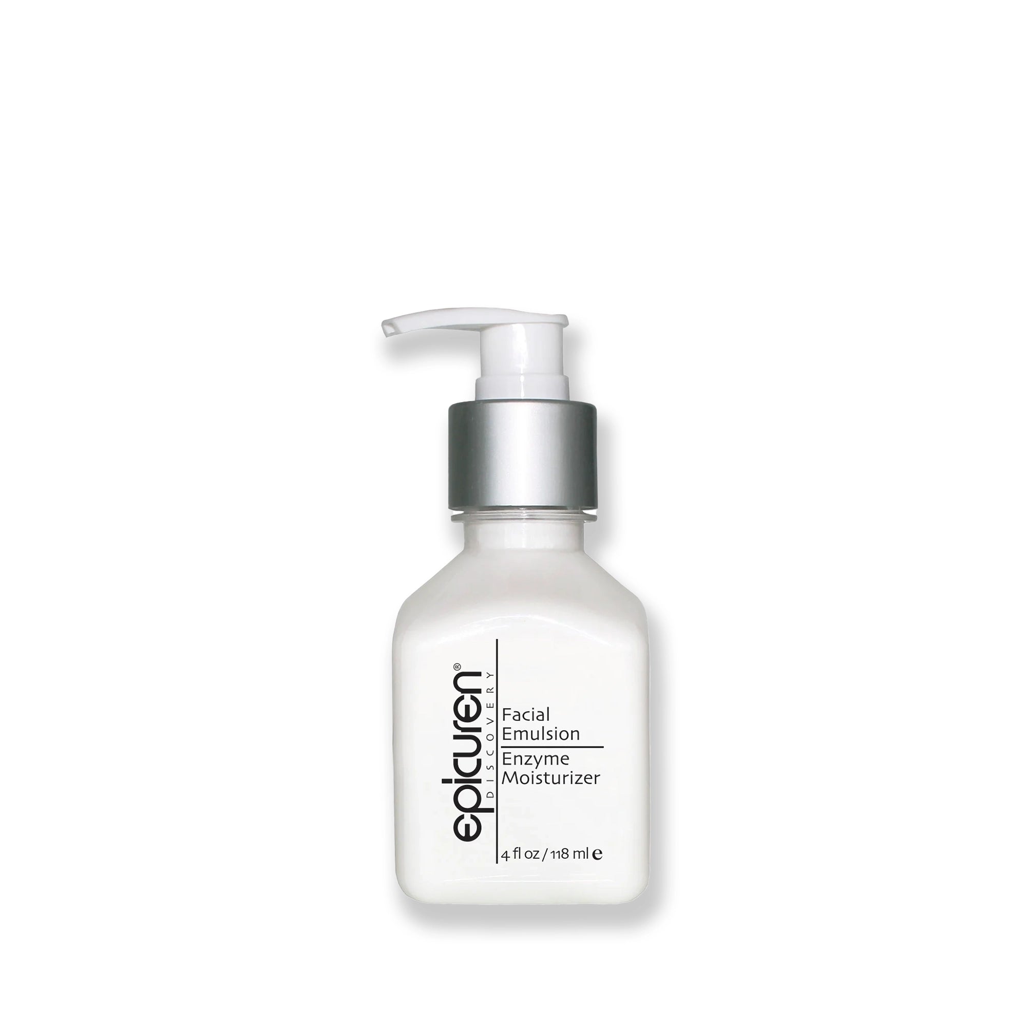 Epicuren Facial Emulsion Enzyme Moisturizer - Hydrating & Brightening Face Cream for Dry & Sensitive Skin | Daily Skincare Routine, Anti-Aging & Glow Booster