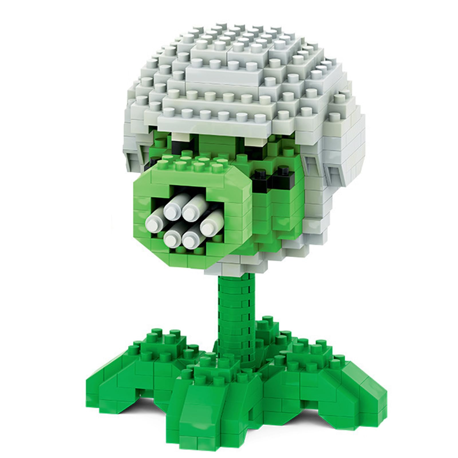 1PCS Plants vs Zombies Action Figures Toy Set - Series 1 & 2 with Green Pea Building Blocks | Perfect Gift for Christmas & Birthday | Fun for Kids Playtime & Collectors Display