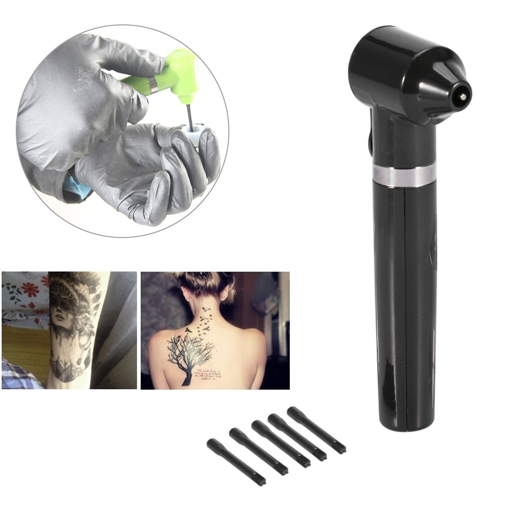 Permanent Pigment Mixer & Ink Color Blender - Electric Agitator Machine with 5 Mixing Sticks for Microblading & Tattoo Supplies | Professional Makeup Pigment Blender for Artists & Tattoo Studios