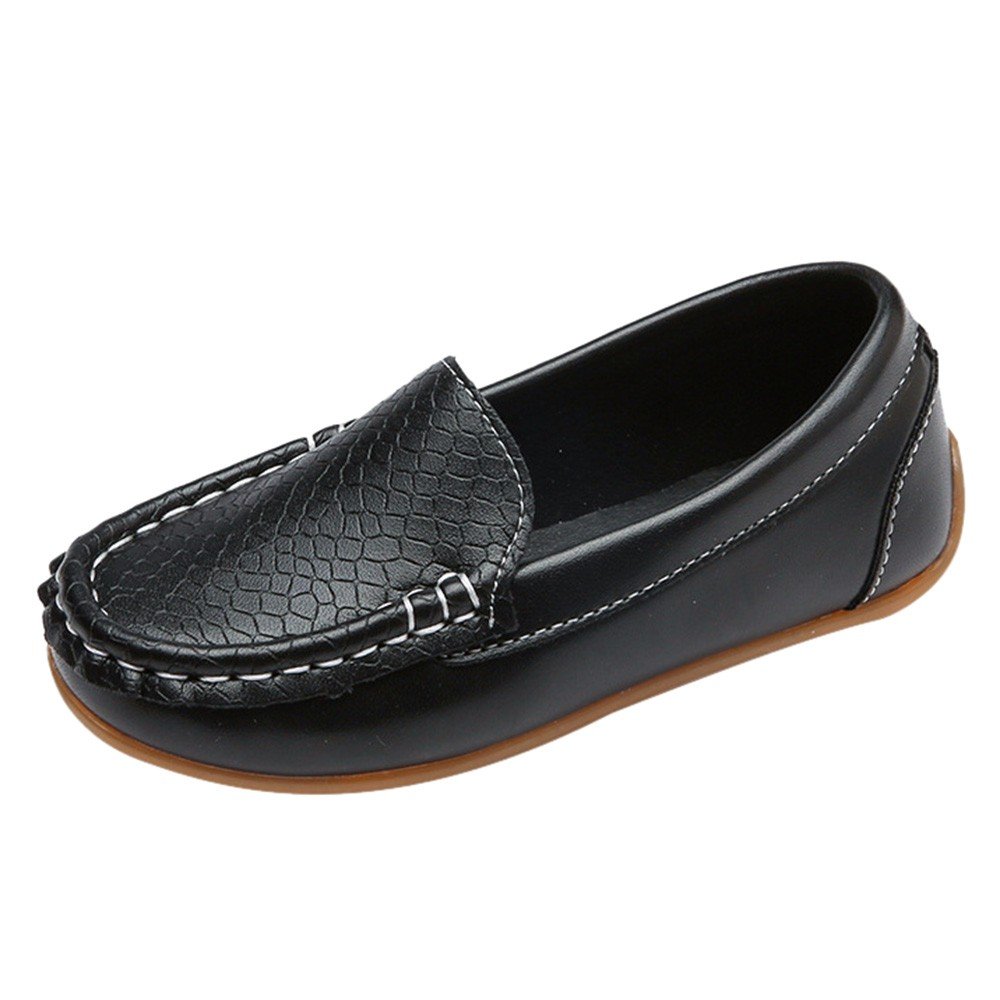 Boys Girls Slip-On Loafers - Soft Casual Boat Shoes for Toddlers - Perfect for School & Play
