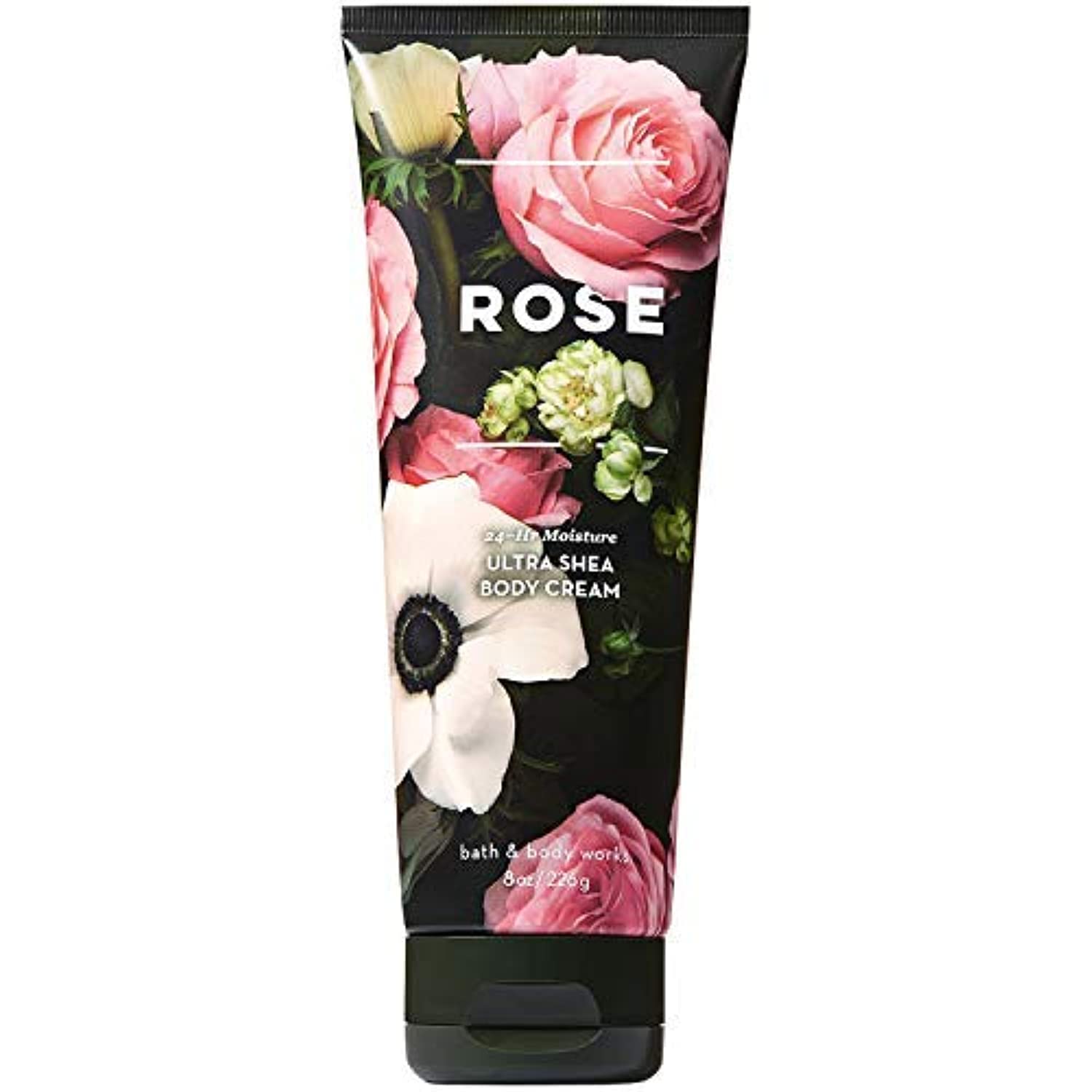 Bath & Body Works Ultra Shea Body Cream - Rose Scented 8 oz | Deep Moisturizing for Dry Skin | Perfect for Daily Hydration & Gift Giving