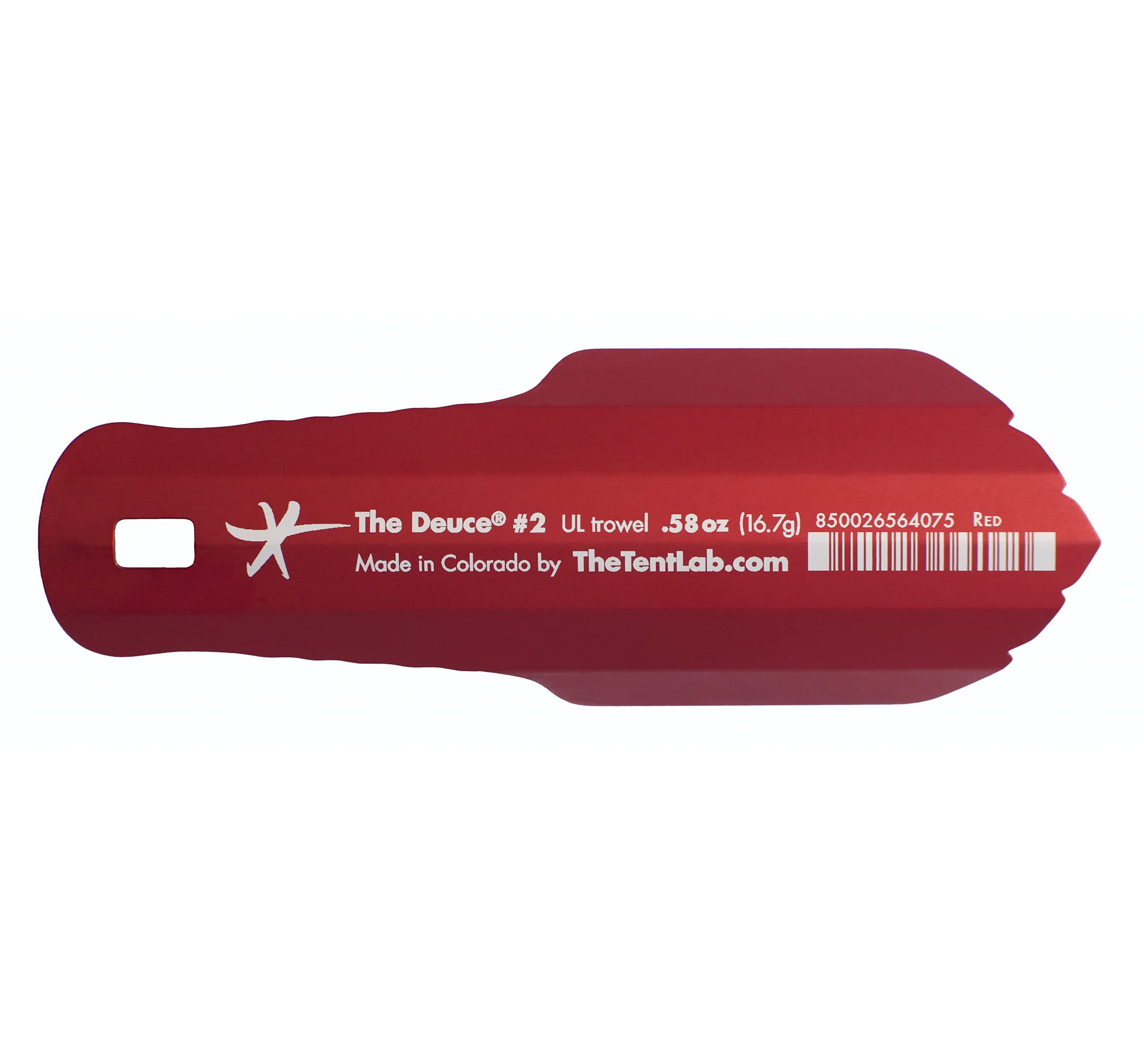 TheTentLab Deuce Ultralight Backpacking Potty Trowel - Lightweight Camping Shovel for Hiking, Backpacking & Outdoor Adventures (3 Sizes)