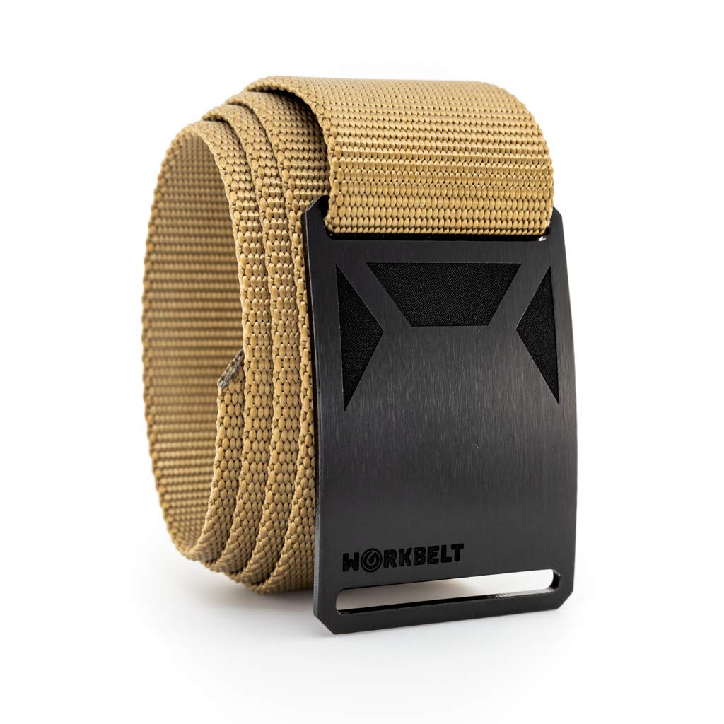 GRIP6 Tactical Work Belt - Military Grade EDC Belt for Concealed Carry & Everyday Use | Durable Utility Belt for Outdoor, Construction & Workwear