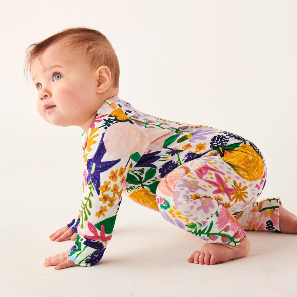 Organic Cotton Zip Romper for Babies - Soft & Comfortable One-Piece Outfit for Playtime, Daycare & Outdoor Adventures