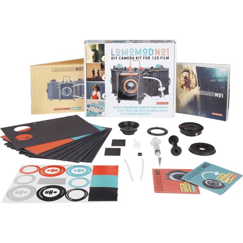 Lomography LomoMod No.1 35mm Film Camera - Vintage Style DIY Kit for Creative Photography | Perfect for Travel, Street & Experimental Shooting
