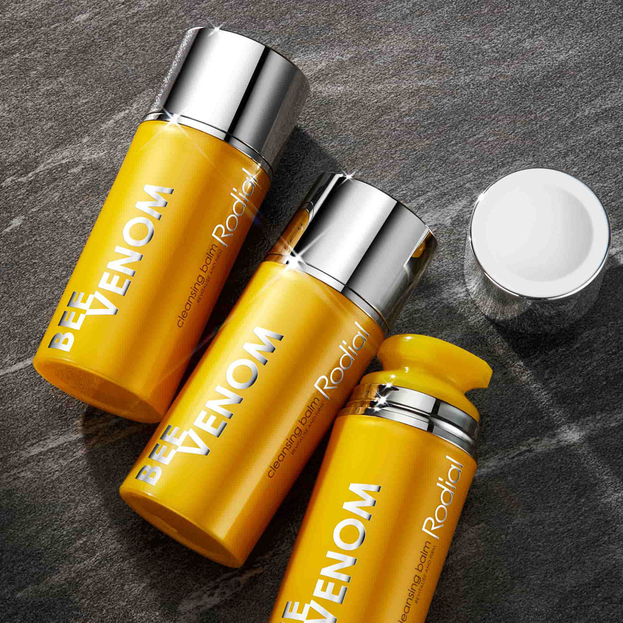 Bee Venom Cleansing Balm - Natural Deep Pore Cleanser for Acne & Blackheads | Perfect for Nighttime Skincare Routine & Travel
