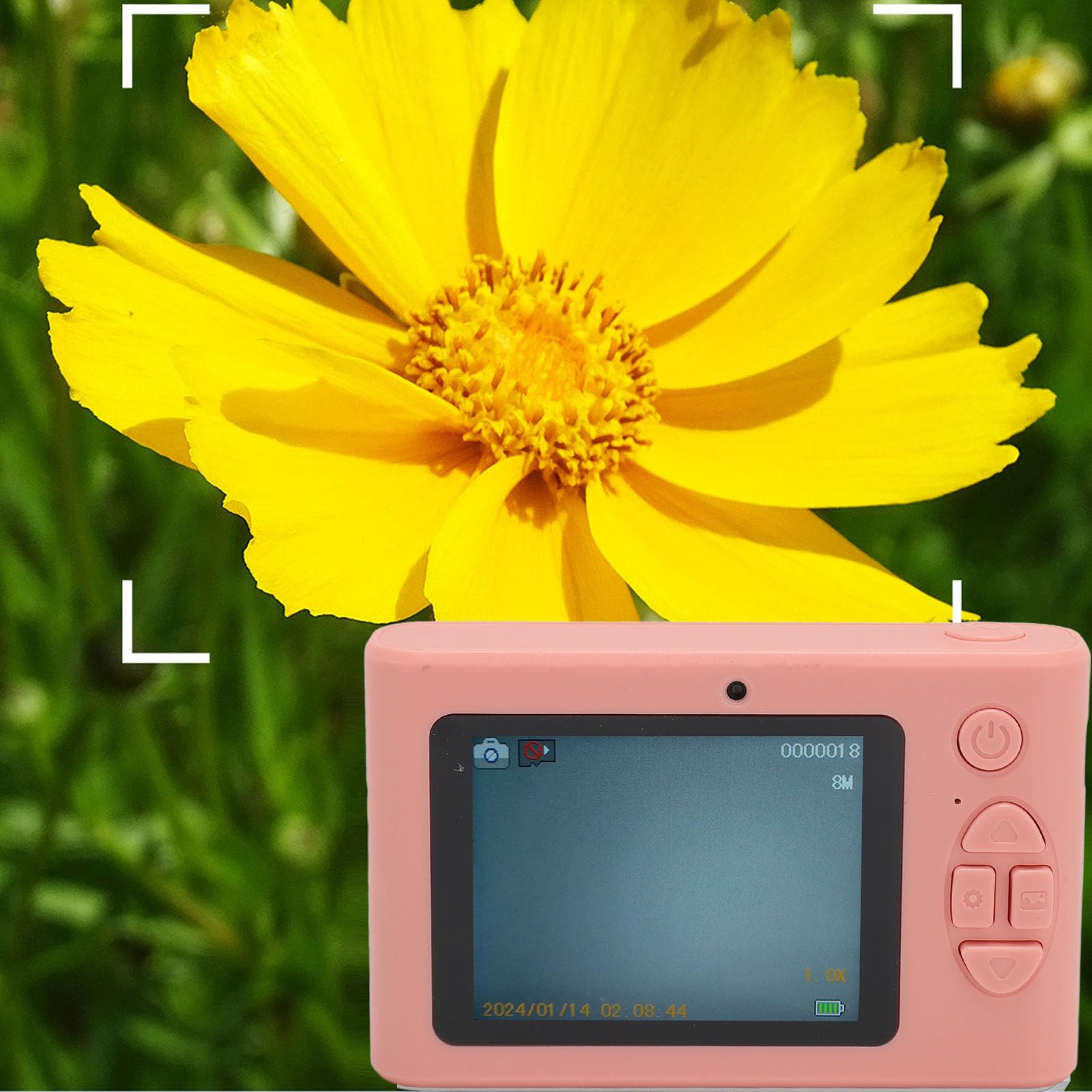 4K Digital Camera with 16X Zoom & Autofocus - 1080P HD Vlogging Camera, 2.4