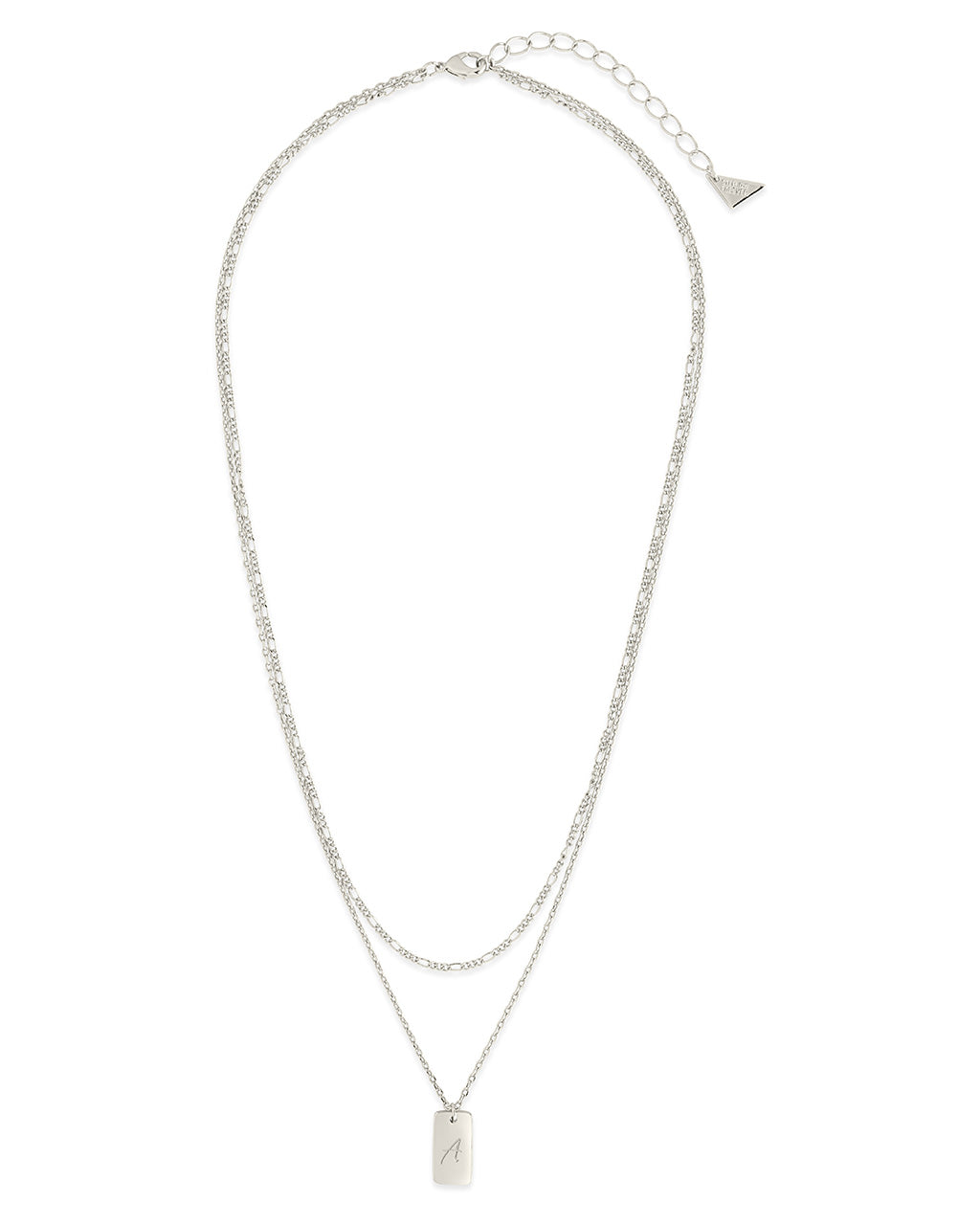 Layered Chain Necklace for Women - Initial Pendant Necklace, Dainty Gold & Silver Jewelry Gift for Her - Perfect for Everyday Wear, Date Night & Special Occasions