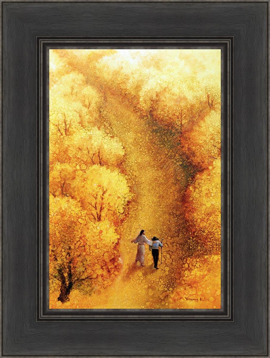 By Your Side - Heartwarming Art Print by Yongsung Kim | Christian Home Decor, Wall Art for Living Room & Bedroom | Perfect Gift for Weddings, Anniversaries & Housewarming