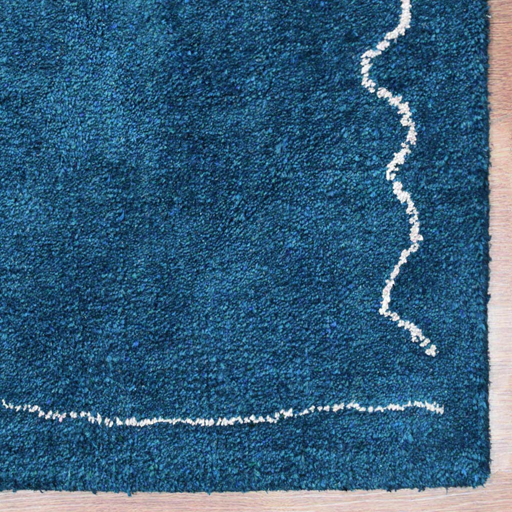 Hand Knotted Radiance Rug - Premium Bohemian Style Area Rug for Living Room, Bedroom, Dining Room - Soft & Durable Home Decor