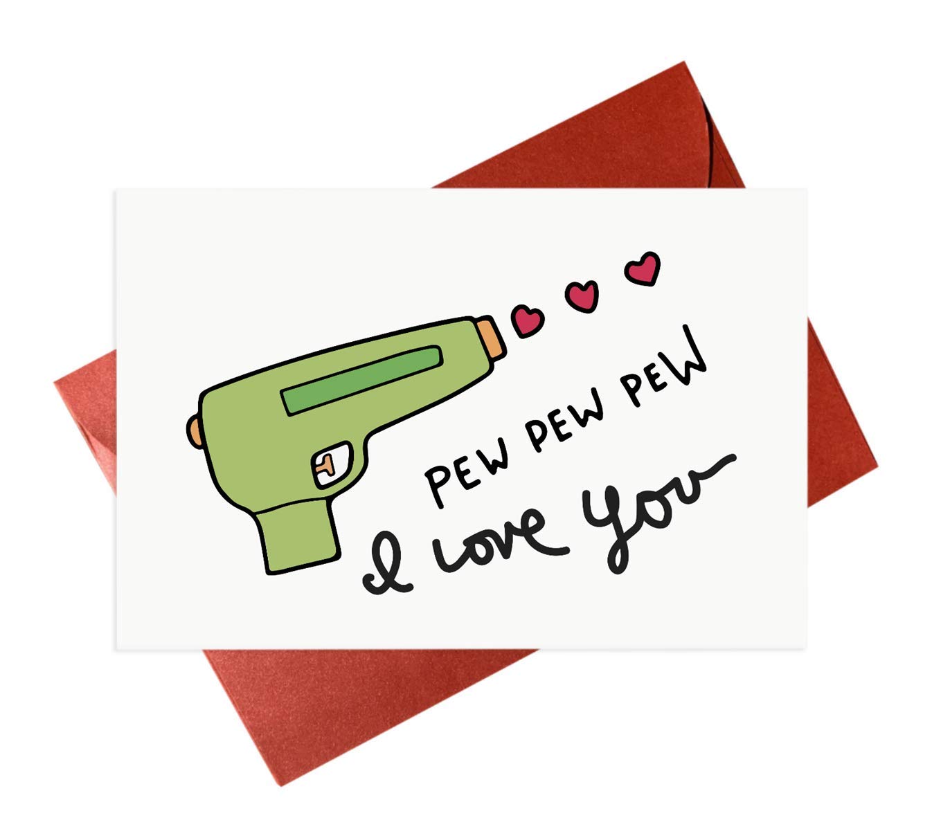 Gonzey Cute Romantic Greeting Cards - Anniversary, Valentine's Day, I Love You Cards for Boyfriend, Girlfriend, Husband & Wife | Perfect for Couples Gifts, Date Nights & Special Occasions