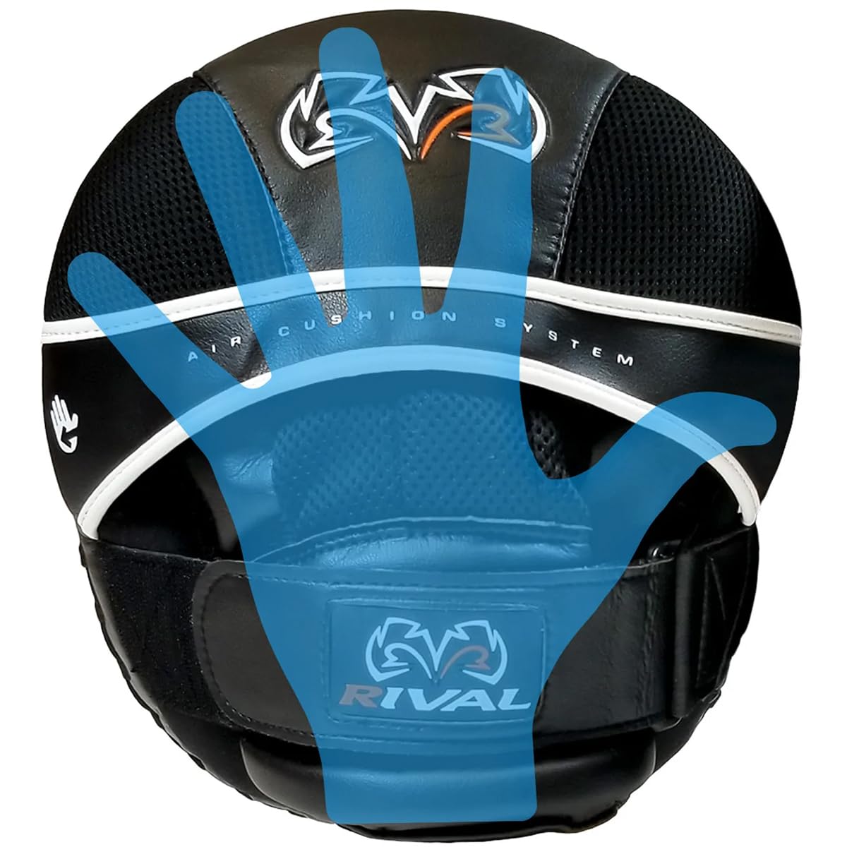 RIVAL Boxing RPM3 2.0 Air Punch Mitts - Premium Training Mitts with Inner Catcher’s Grip, 2.5