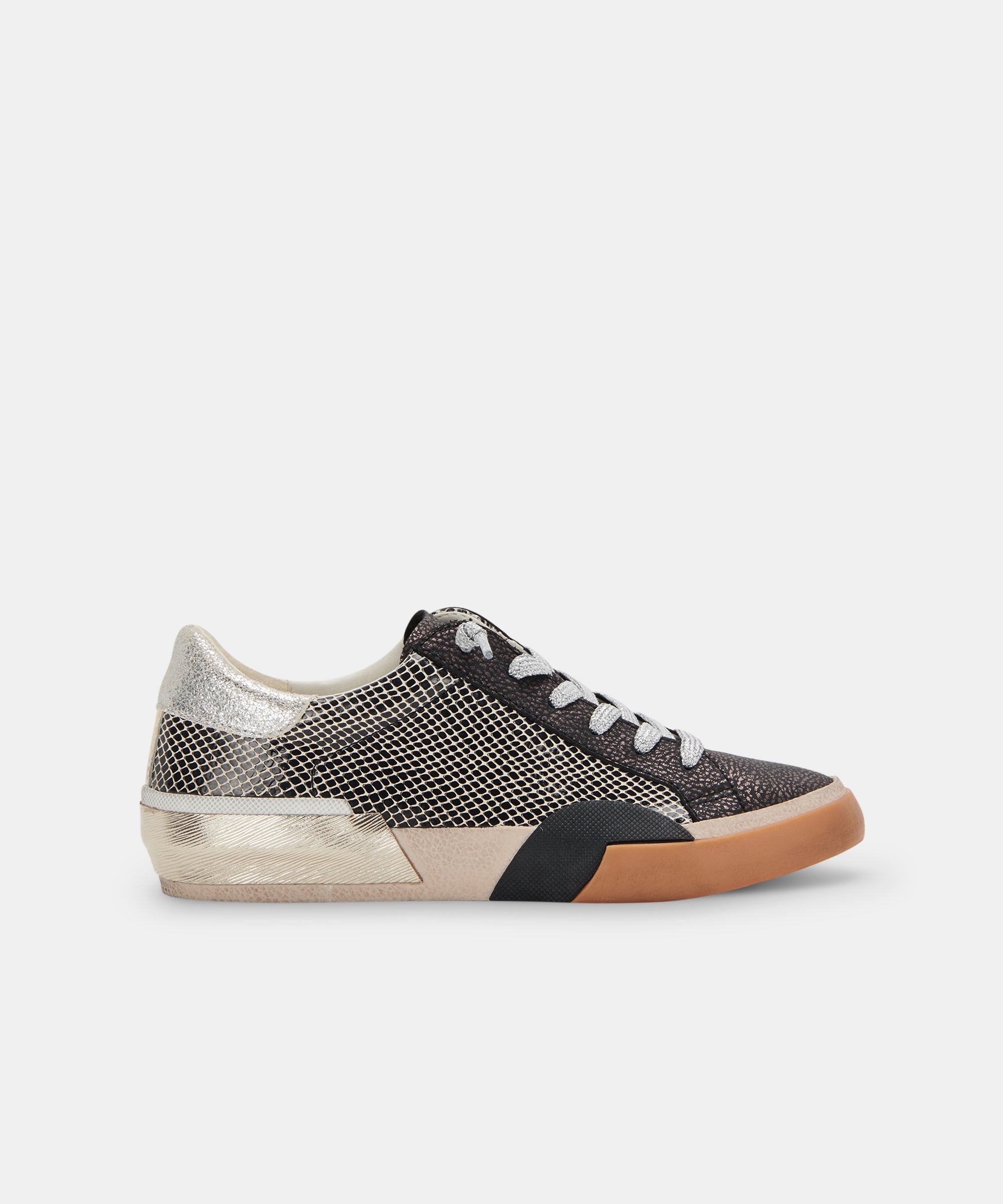 ZINA SNEAKERS MERCURY LEATHER - Women's Fashion Sneakers for Casual Wear, Walking & Everyday Comfort | Stylish & Lightweight Shoes for Work, Travel & Outfits
