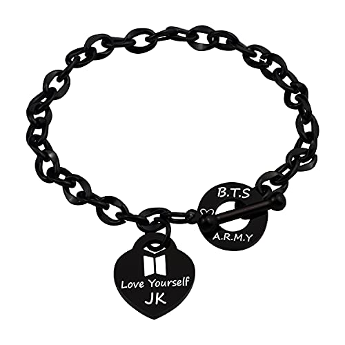 BTS Love Yourself Bracelet - Kpop BTS Fan Gift, Bangtan Boys Inspired Jewelry for ARMY, Perfect for Concerts & Special Occasions