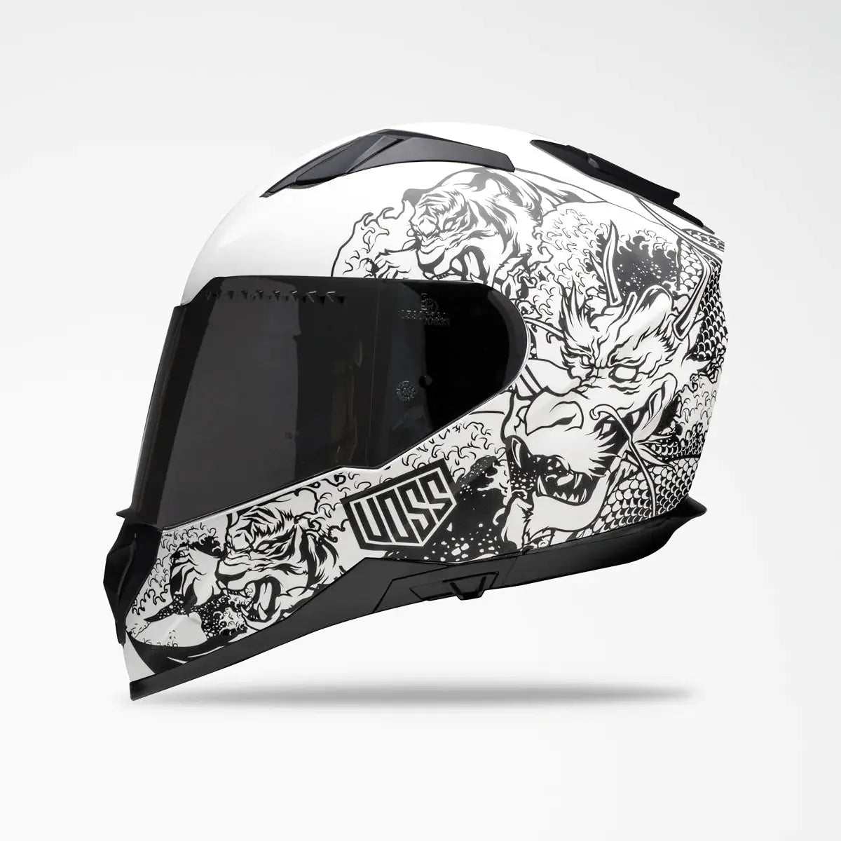 Voss 989 Moto V Rei Full Face Motorcycle Helmet - DOT Approved for Men & Women - Lightweight & Comfortable for Street Bike Riding & Racing