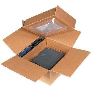 AVIDITI 17x17x8 Inch Laptop Shipping Boxes - 5 Pack Bundle | Secure Packaging for Laptops, Electronics & Fragile Items | Ideal for Ecommerce, Retail & Office Shipping