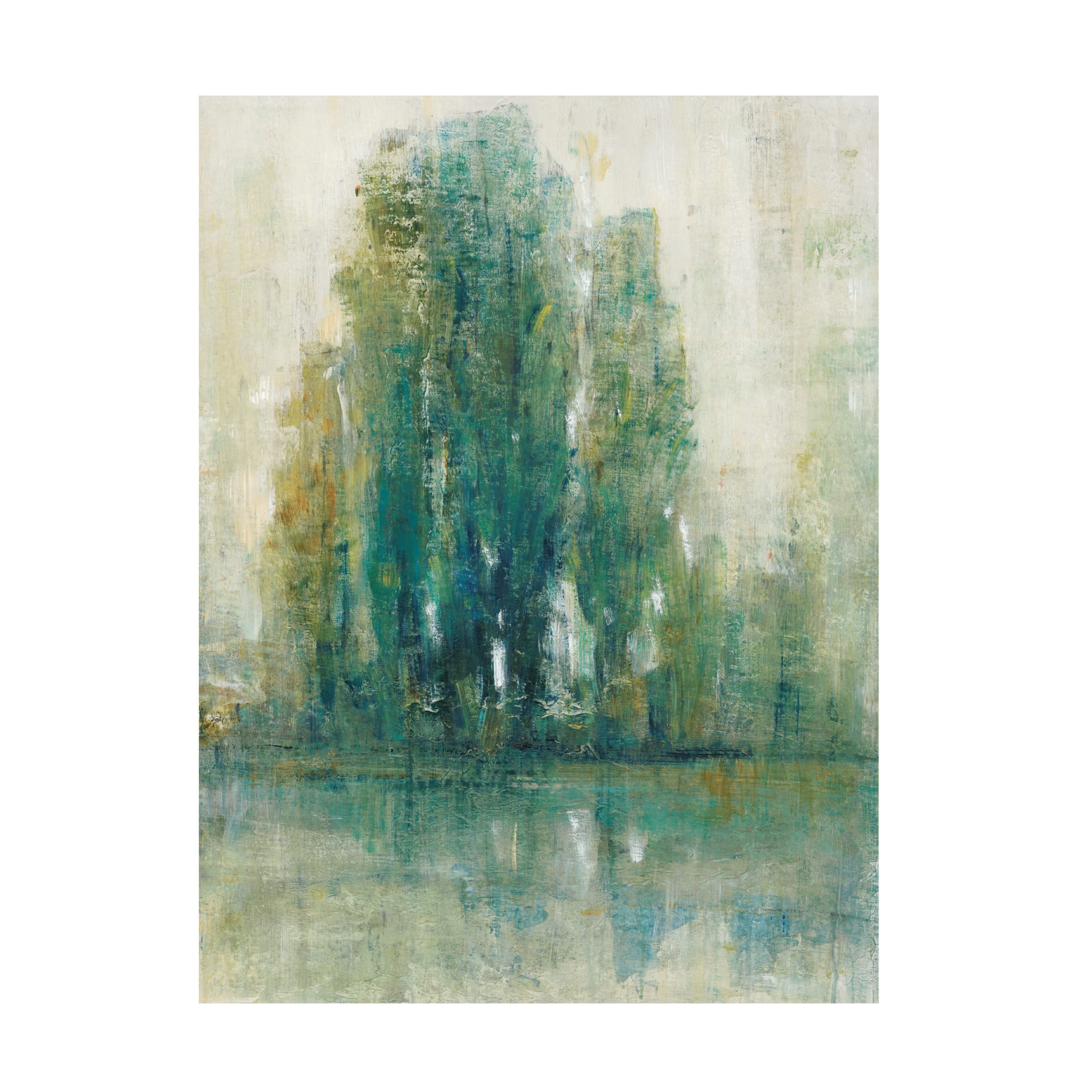 Trademark Fine Art 'Spring Landscape I' Canvas Wall Art by Tim O'Toole - Perfect for Living Room, Bedroom & Office Decor