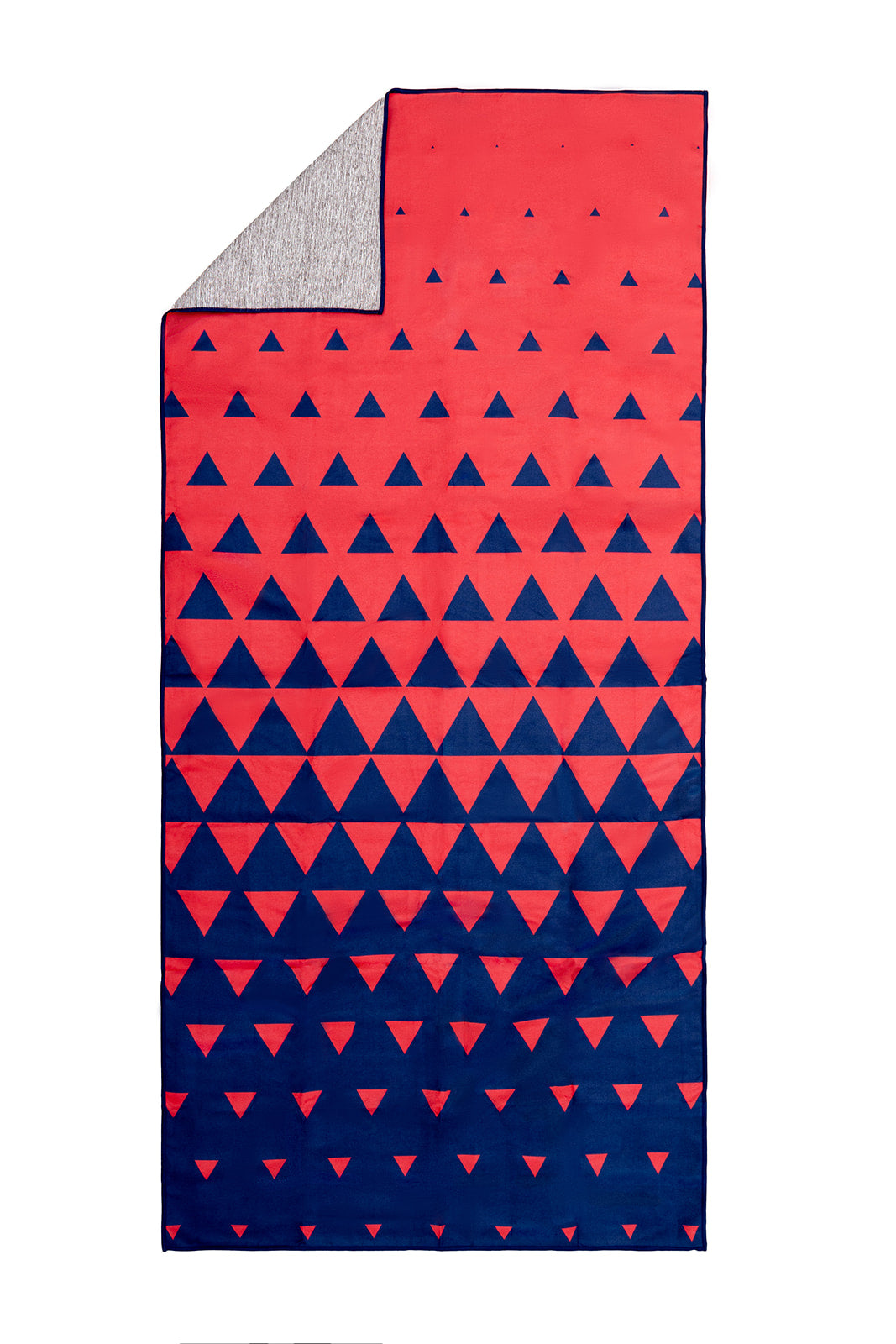 Premium Blue & Red Gym Towel Set with Convenient Pouch - Soft & Absorbent Workout Towels for Yoga, Fitness & Sports - Perfect for Gym, Travel & Active Lifestyles