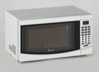 Avanti MO7191TW 0.7 Cu Ft Compact Countertop Microwave Oven with Digital Touchpad - Perfect for Small Kitchens, Dorms & Office Break Rooms