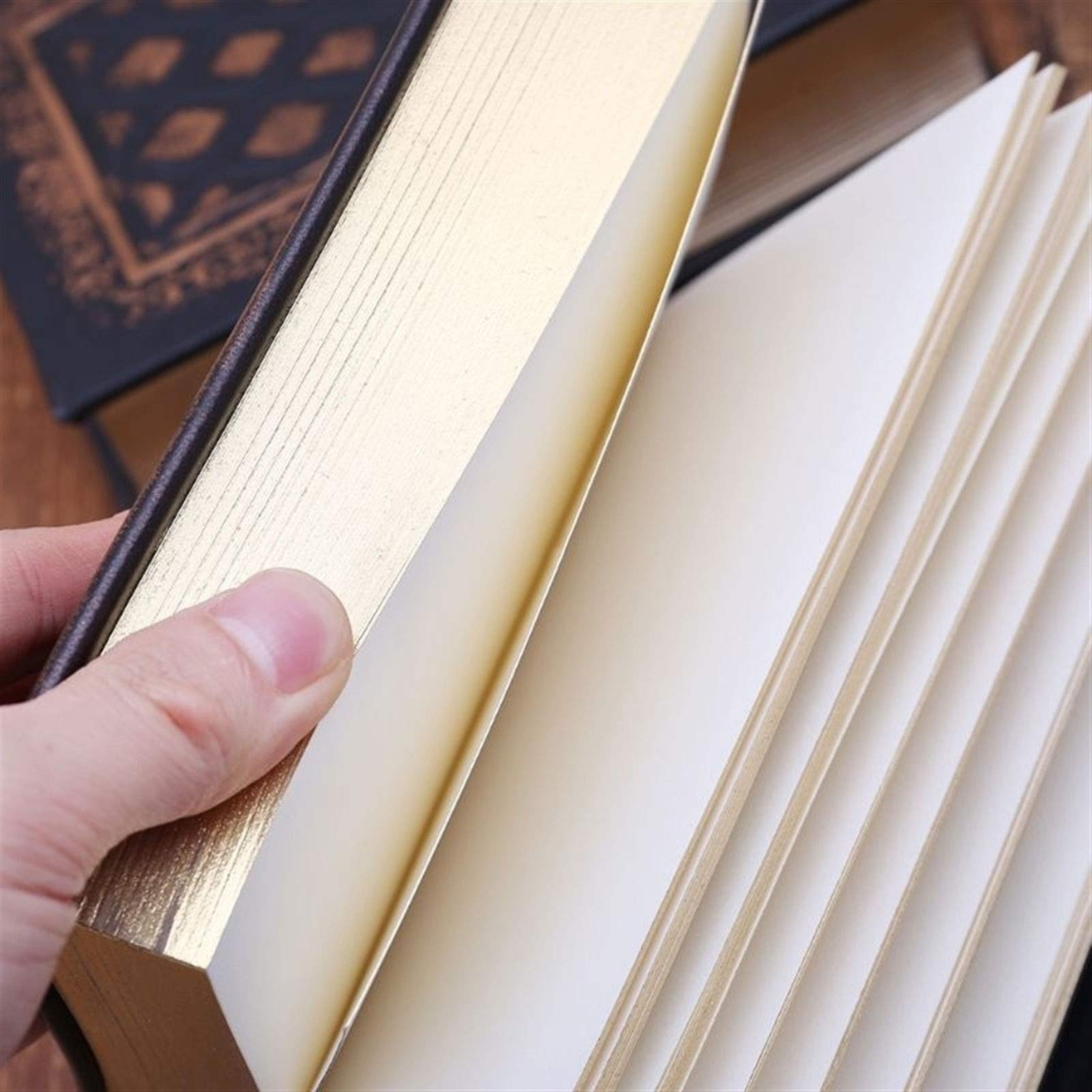 Vintage Leather Journal Notebook - Retro Hard Cover Blank Sketchbook for Writing, Drawing & Travel | Perfect Diary, Gift & Stationery for Students, Artists & Writers