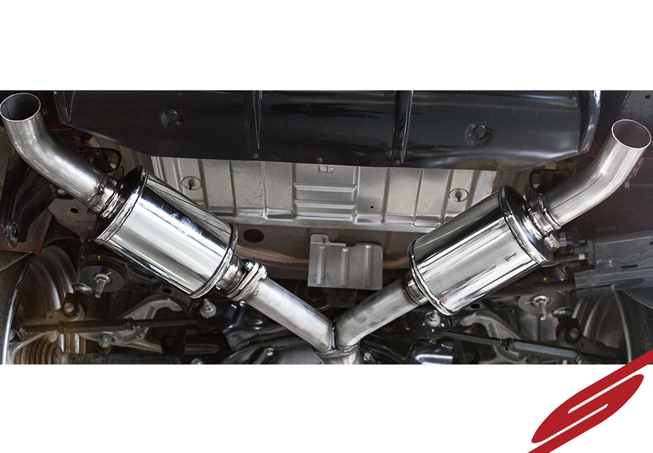 2017-2022 Infiniti Q60 3.0T Performance Cat-Back Exhaust System with Polished Tips - 504453 - Upgrade Your Ride for Enhanced Sound & Power (Perfect for Street Racing & Car Enthusiasts)