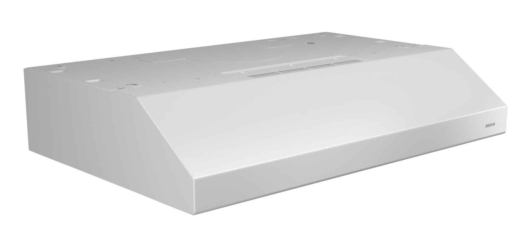 Broan White 30-Inch 300 CFM Under Cabinet Range Hood - BCSEK130WW | Powerful Kitchen Ventilation for Smoke & Odor Removal | Perfect for Apartments, Small Kitchens & Remodeling Projects