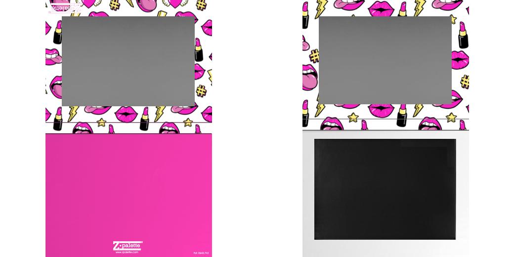 Custom Extra Large Z Palette - Magnetic Makeup Palette for Eyeshadows & Blush - Perfect for Travel & Professional Makeup Artists