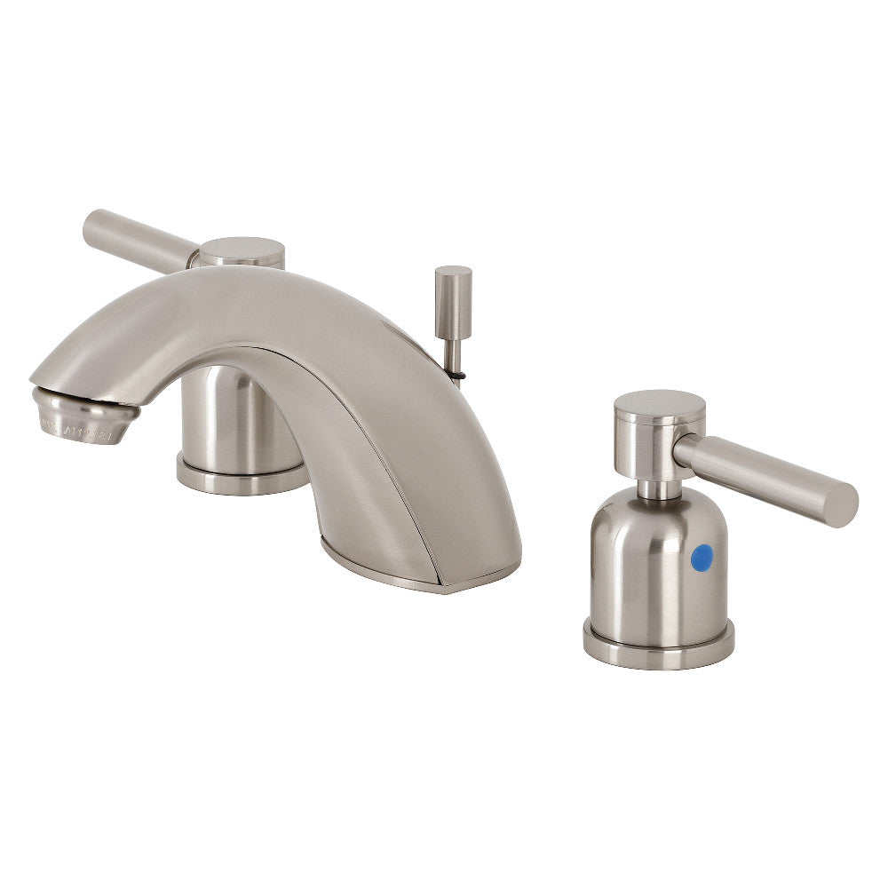 Kingston Brass FB8955DL Concord Widespread Bathroom Faucet - Modern 8 Inch Centerset Bathroom Sink Faucet with High Arc Spout for Vanity, Powder Room & Guest Bathroom