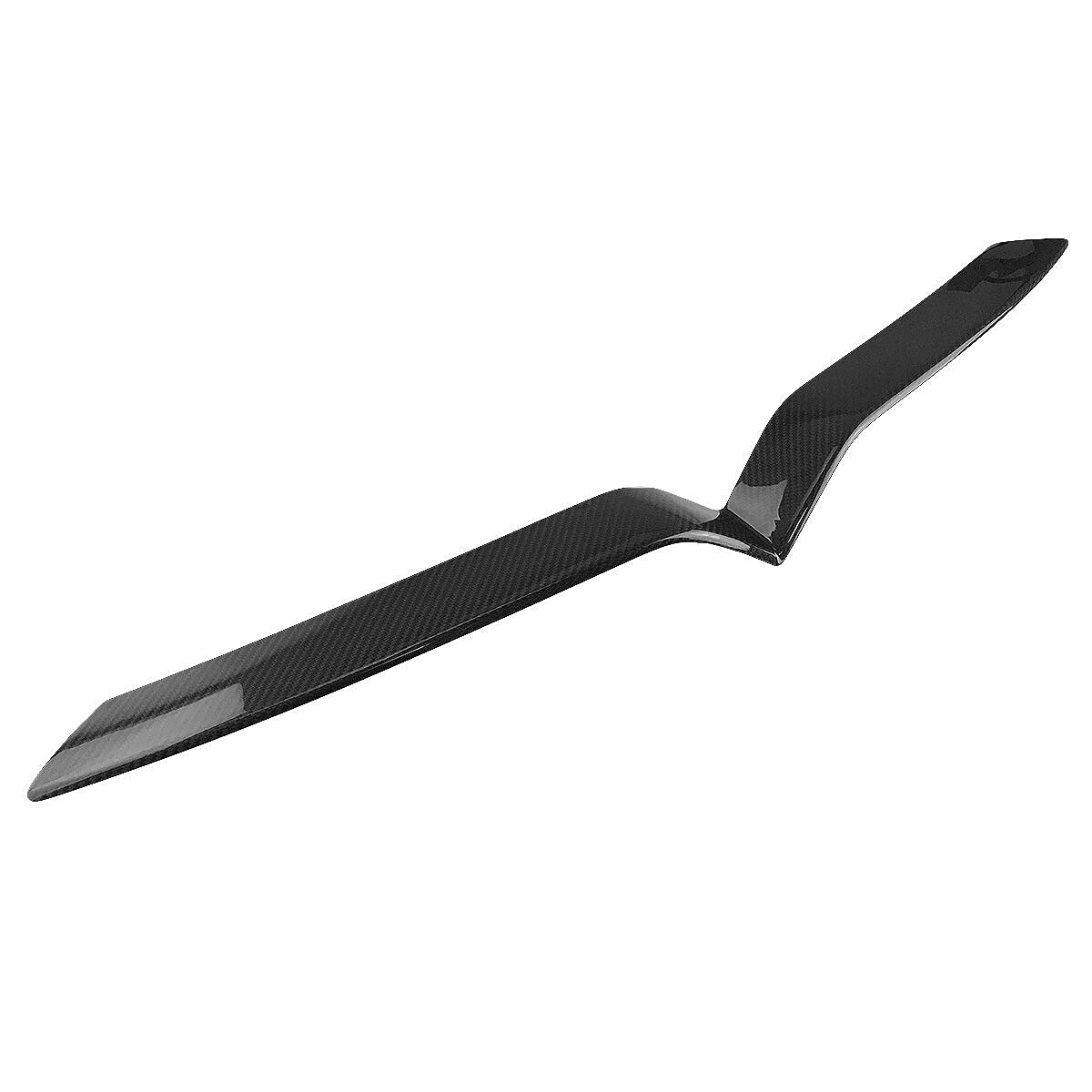 Tesla Model X Front Real Carbon Fiber Grille Cover Trim for 2016-2021 - Premium Twill Weave Design for Enhanced Style & Protection | Perfect for Car Enthusiasts & Custom Upgrades
