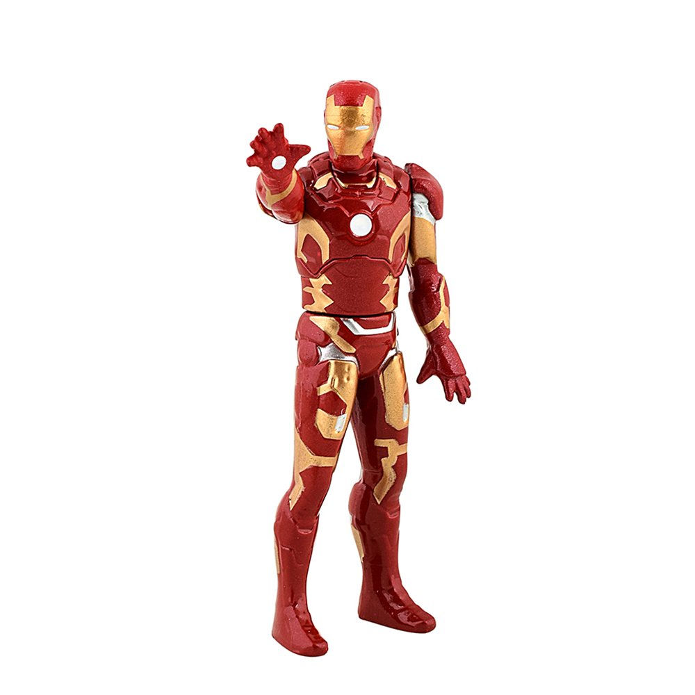 Metacolle Marvel Iron Man Mark 43 Action Figure - Collectible Superhero Toy for Adults & Kids - Perfect for Display, Gifts, and Comic Book Fans