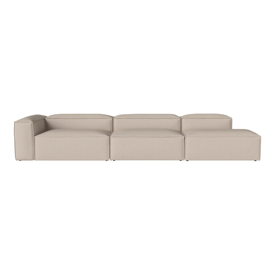 Cosima 3-Seater Sofa with Open End - Modern Living Room Furniture for Small Spaces | Perfect for Apartments, Studios & Cozy Home Decor